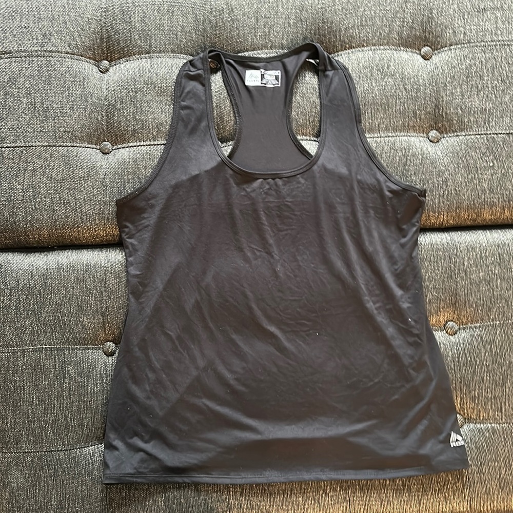 RBX women’s active wear rank top. Color black. Size XL.